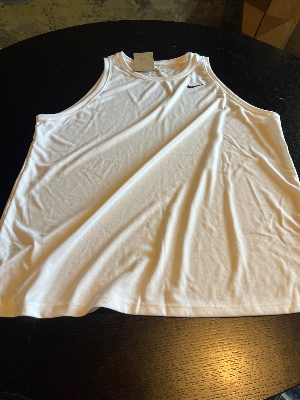 Nike woman’s dry fit tank. Size XL. New with Tags